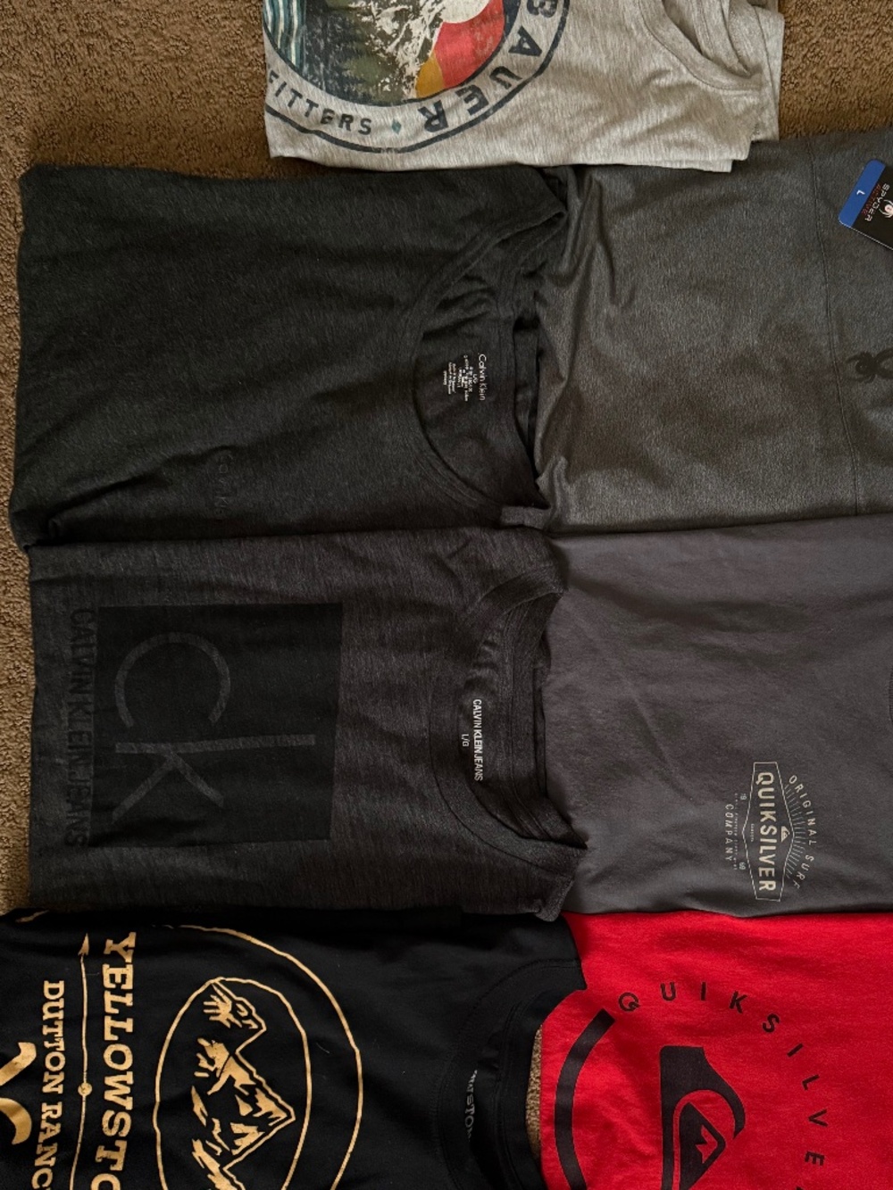 Bundle - 7 Large Tee Shirts